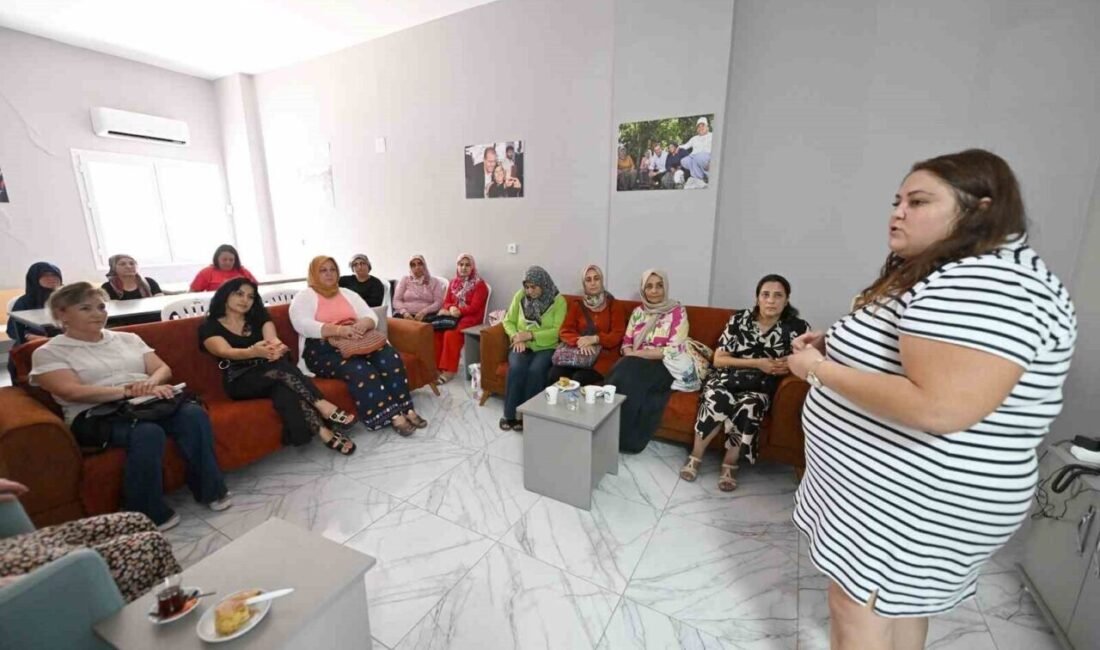 Mersin Büyükşehir Belediyesinin hizmete açtığı Erdemli Hanım Evi, merkeze gelen
