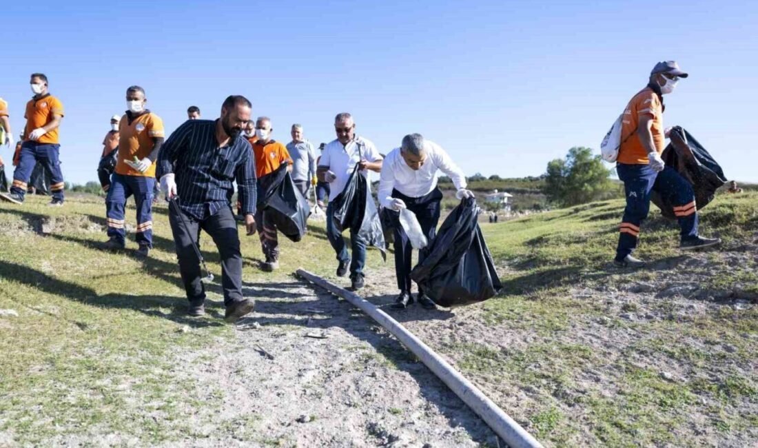 Mersin Büyükşehir Belediyesi ekiplerinin, Tarsus ve Mersin’in içme suyu ihtiyacını