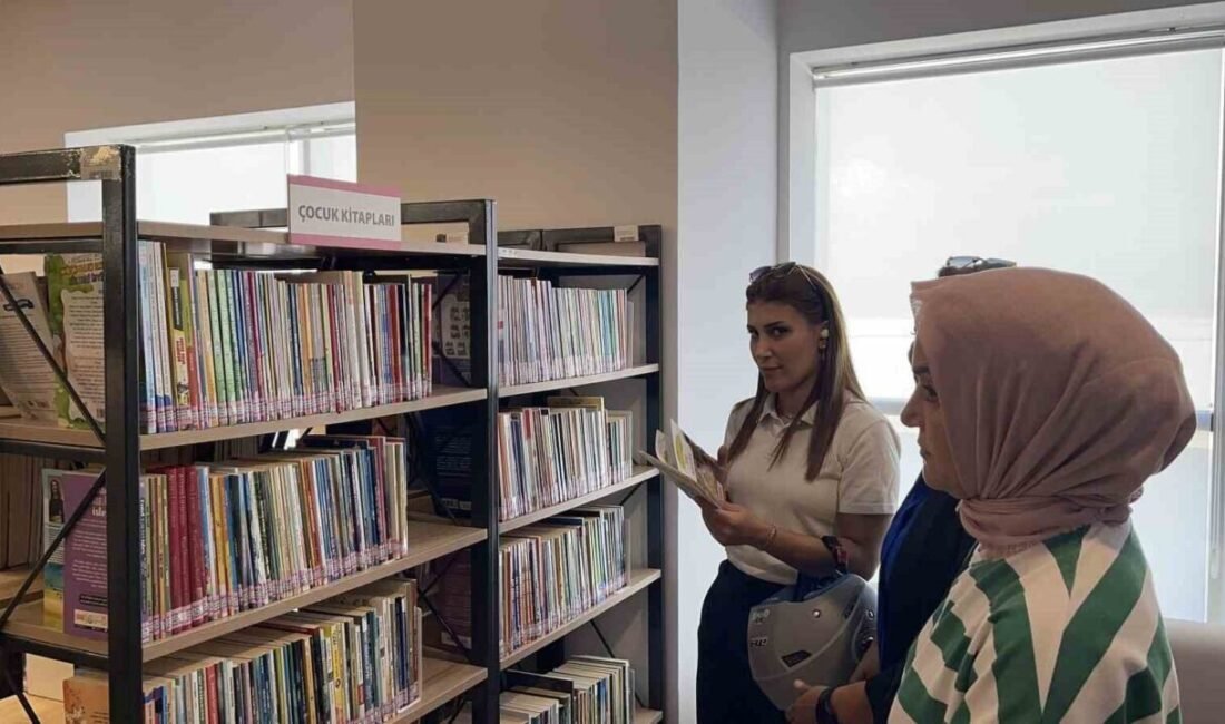 Türkiye’de ilk kez bir devlet hastanesi bünyesinde açılan kütüphane Osmaniye
