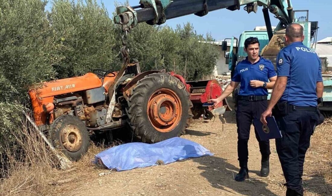 Antalya’nın Serik ilçesinde traktörün altında kalan oto elektrik ustası hayatını