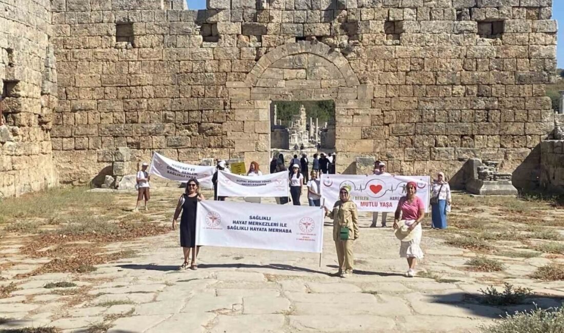 3-9 Eylül Halk Sağlığı Haftası kapsamında Antalya’nın Aksu ilçesinde yer