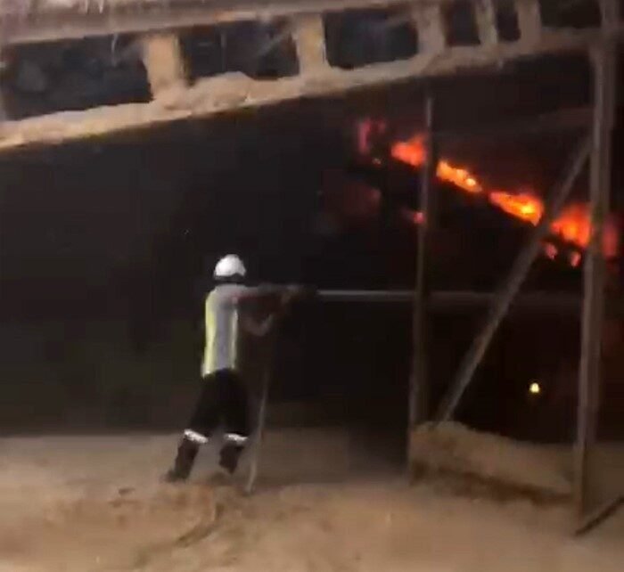 Adana’da tarımsal atıklardan enerji üretilen fabrikada çıkan yangın söndürüldü. Merkez