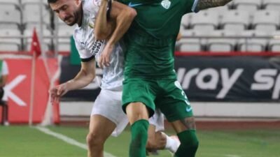 Trendyol 1. Lig’in 4. haftasında Serik Spor, sahasında karşılaştığı Bodrum