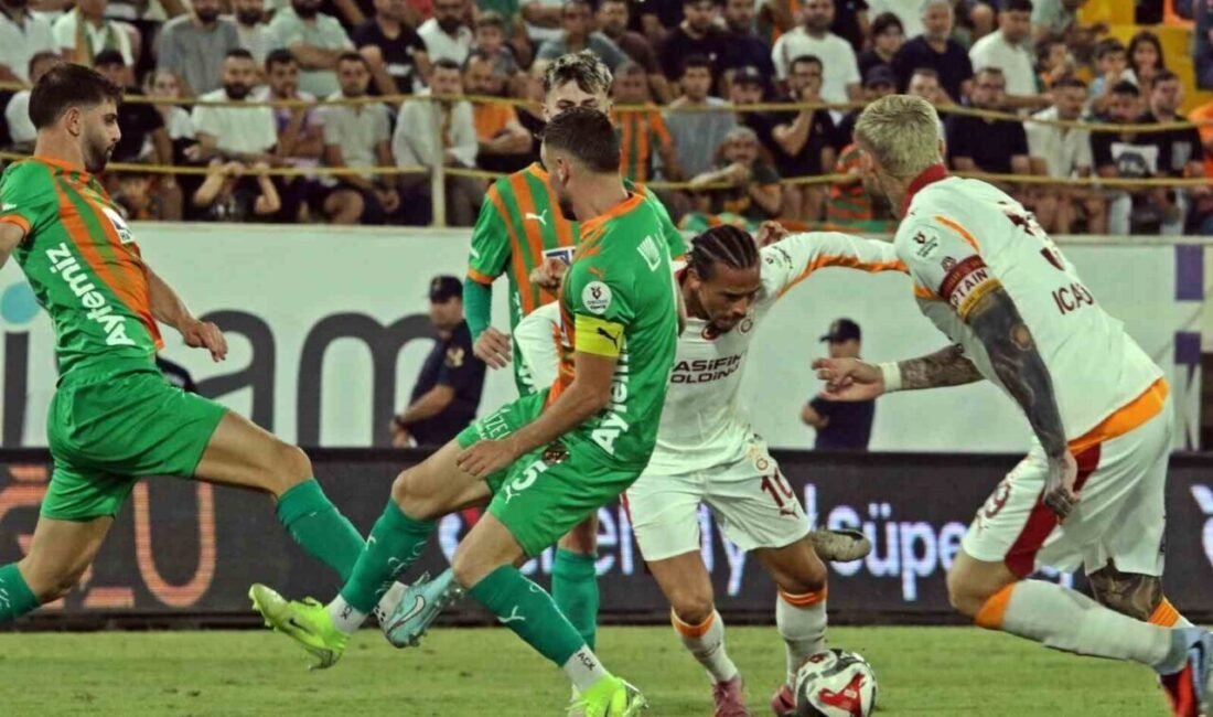 Trendyol Süper Lig’in 7. haftasında Corendon Alanyaspor, evinde Galatasaray’a 1-0