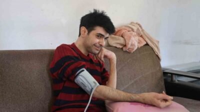 Hatay’da 3 yıla yakın süredir evden çıkmayarak sadece telefonla ve