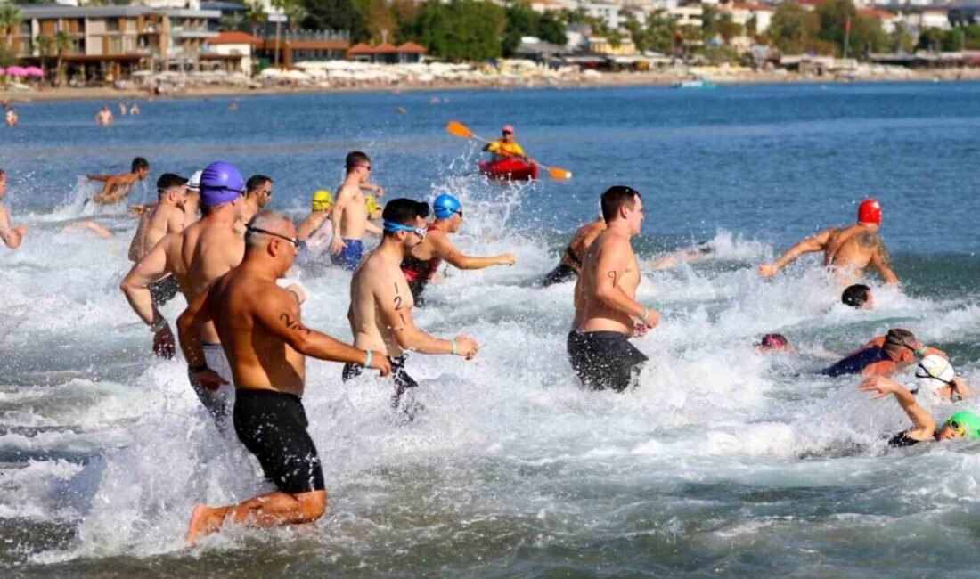 34. Alanya Triatlonu, Halk Triatlonu yarışlarıyla start aldı. 130 sporcunun