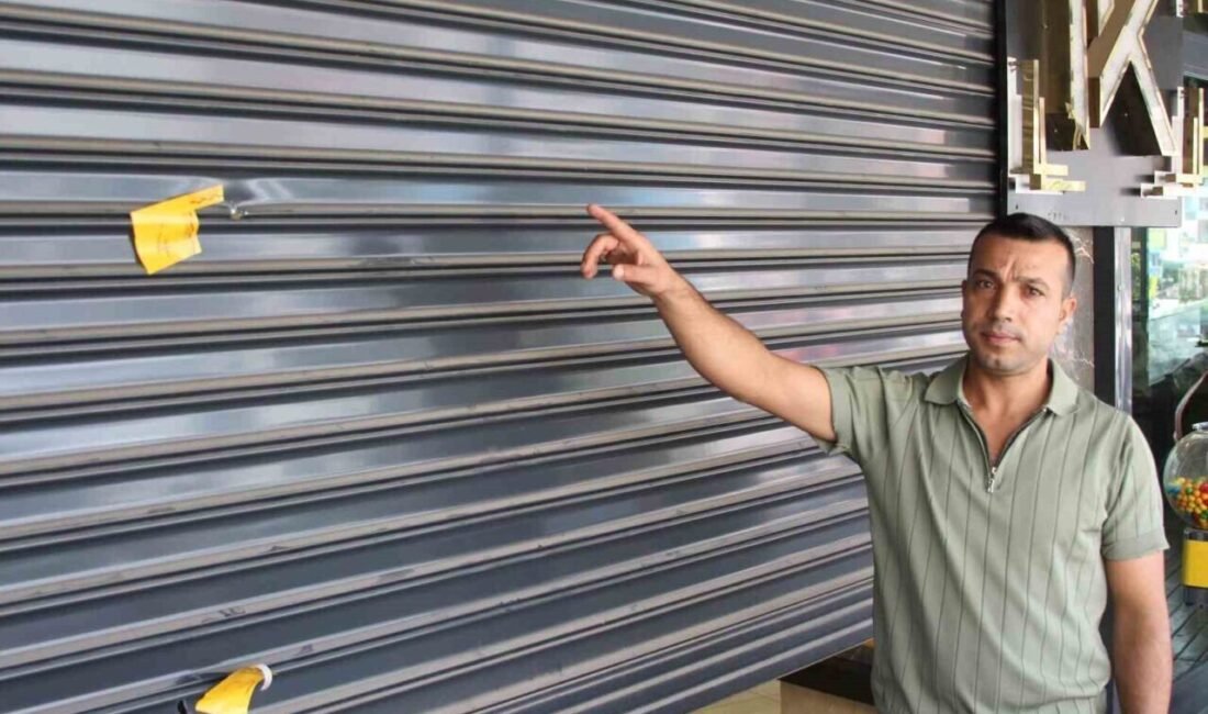 Adana’da bir tatlıcının iş yeri, haraç vermeyi reddettiği için 2