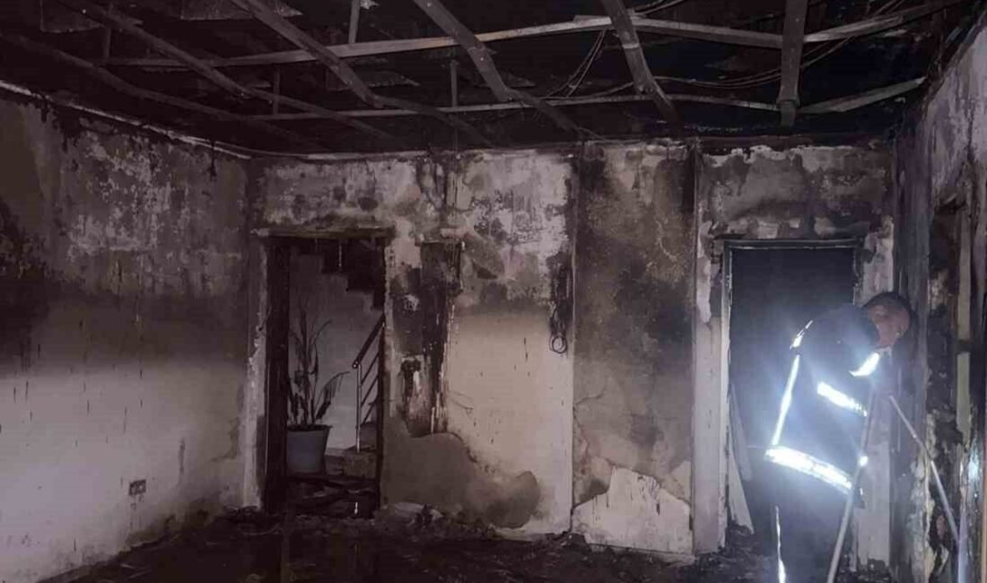 Antalya’nın Alanya ilçesinde bir sitenin sauna ve hamam kısmında çıkan