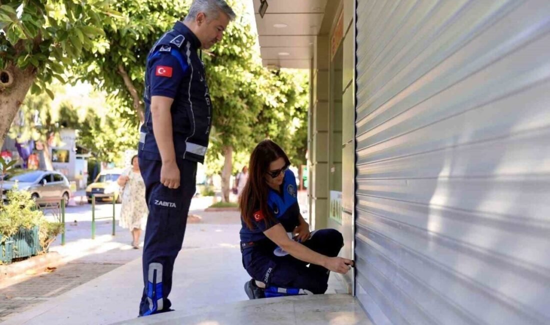 Alanya Belediyesi Zabıta Müdürlüğü ekipleri, kent genelinde yürüttükleri hijyen denetimlerinde