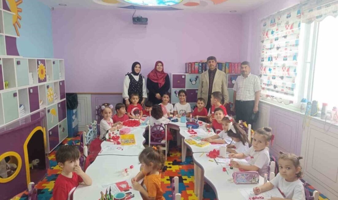 Mersin’in Anamur ilçesinde, İlçe Müftülüğüne bağlı 4-6 yaş grubu Kur’an