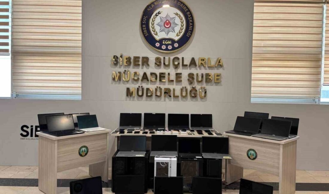 Antalya Emniyet Müdürlüğü Siber Suçlarla Mücadele ekiplerince ’yasa dışı bahis’