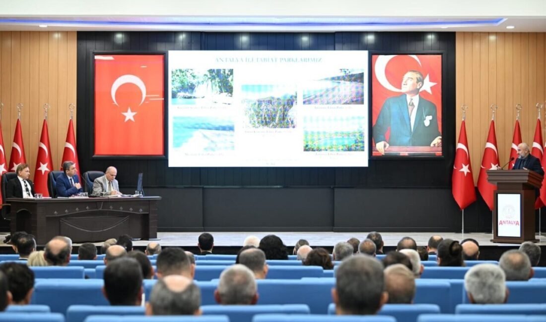 Antalya Valisi Hulusi Şahin başkanlığında gerçekleştirilen 2025 yılı 4. İl
