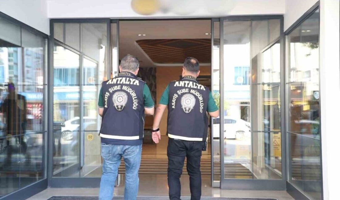 Antalya’da günübirlik kiralanan konaklama yerlerine eş zamanlı denetim gerçekleştirildi. Denetimlerde