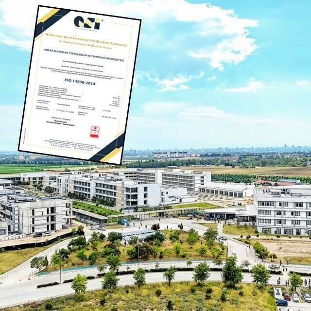 ATÜ su ayak izi belgesi aldı Adana Alparslan Türkeş Bilim ve Teknoloji Üniversitesi (ATÜ), çevresel sürdürülebilirlik