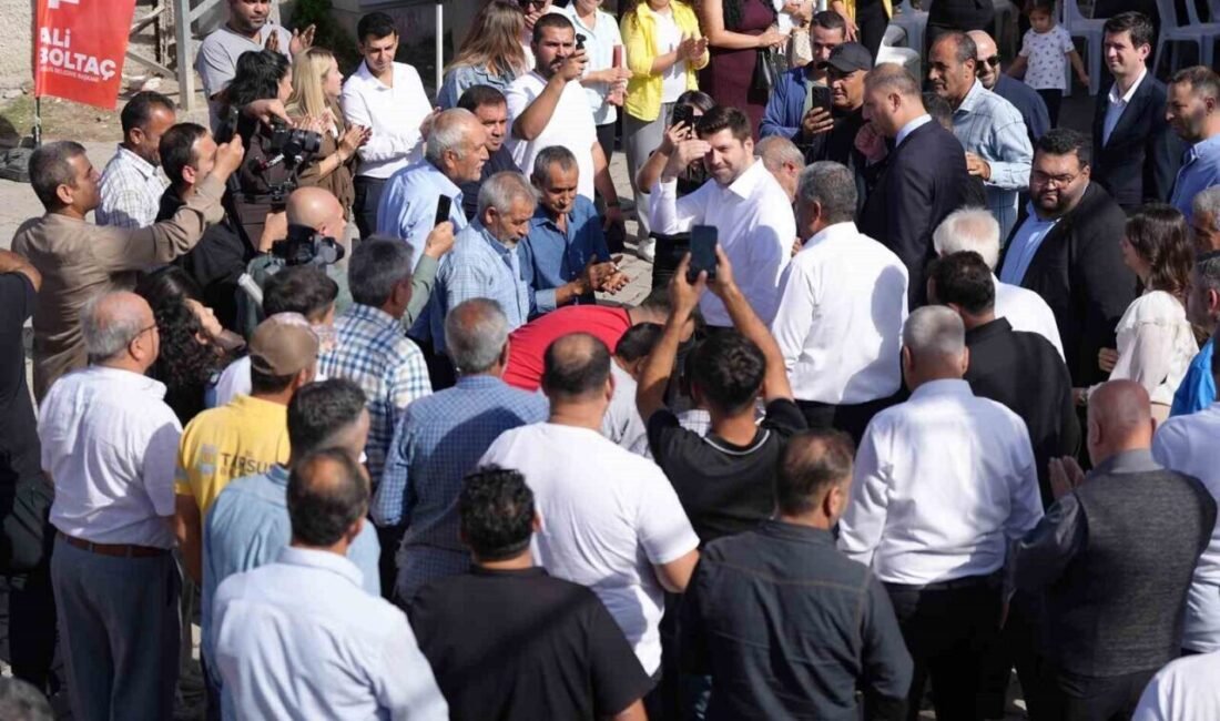 Tarsus Belediye Başkanı Ali Boltaç, mahalle mahalle sürdürdüğü halk buluşmalarına