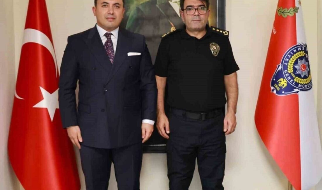 Mersin İl Emniyet Müdürü İdris Yılmaz’la bir araya gelen Anamur