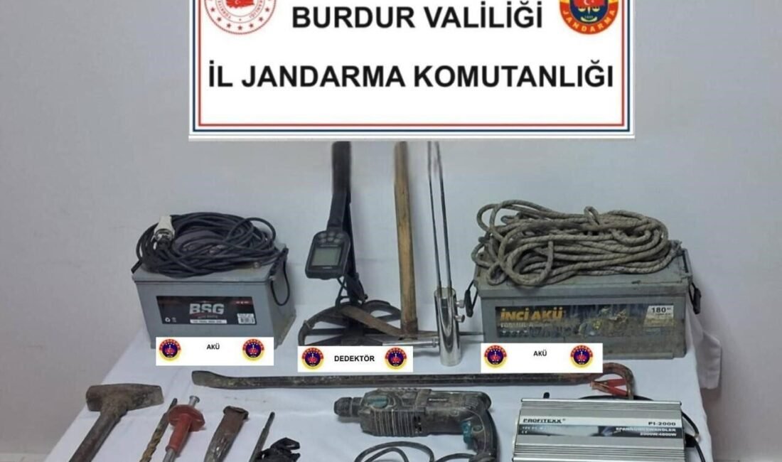 Burdur’da jandarma ekipleri tarafından düzenlenen operasyonda çok sayıda alkol yapımında