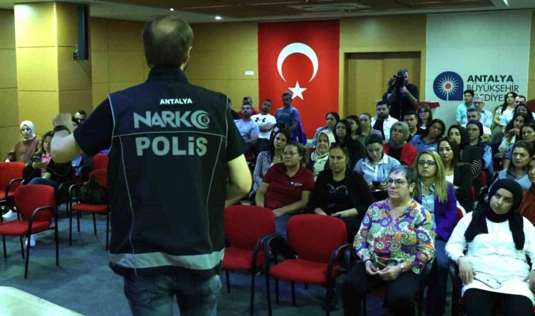 Antalya Büyükşehir Belediyesi, Antalya Narkotik Şube ile yaptığı ortak çalışmayla