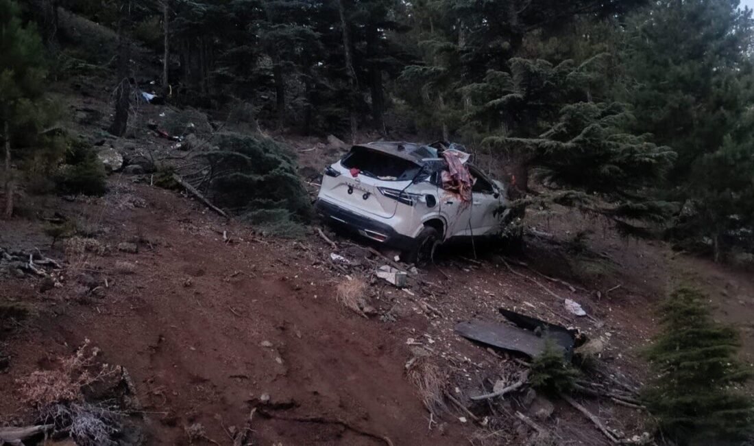 Adana’nın Pozantı ilçesinde orman yolunda meydana gelen kazada 2 kişi