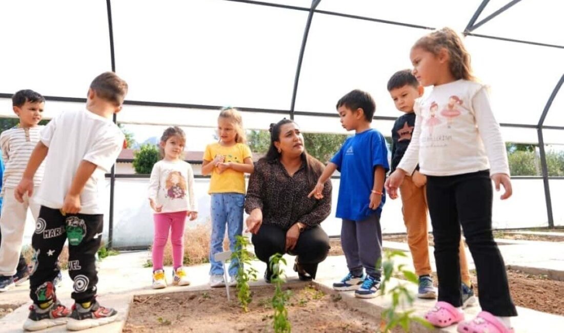 Konyaaltı Belediyesi’nin vatandaşlara kazandırdığı beşinci kreş olan Doğa Çocuk Enstitüsü’nde