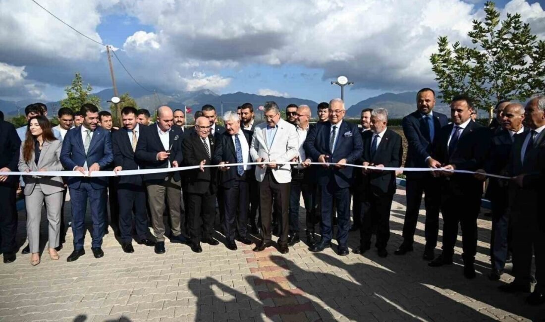 Osmaniye’nin Düziçi ilçesine bağlı Böcekli beldesinde, yapımı tamamlanan caddeye, Sağlık