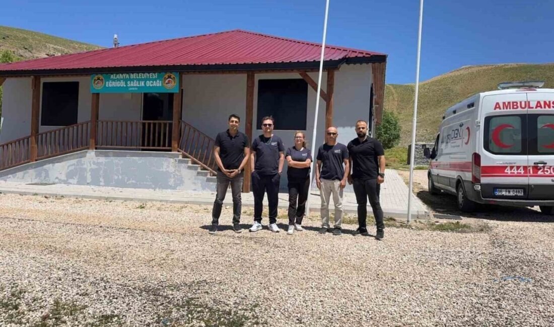 Alanya Belediyesi’nin yaz mevsiminde yaylalarda hizmet veren sağlık birimleri, sezonu