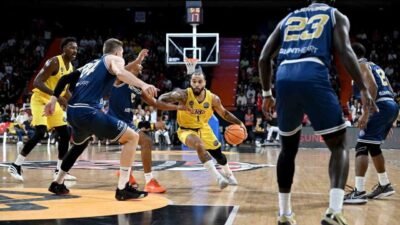 FIBA Şampiyonlar Ligi G Grubu 3. haftasında Mersin Spor Erkek