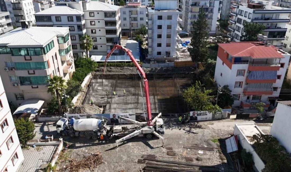 Hatay Büyükşehir Belediyesi, Dörtyol ilçesine kreş yapmak için inşaat çalışmalarına