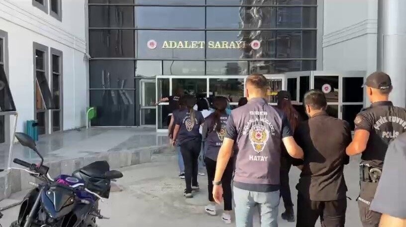 Hatay merkezli 5 ilde polis ekiplerince gerçekleştirilen yasa dışı bahis