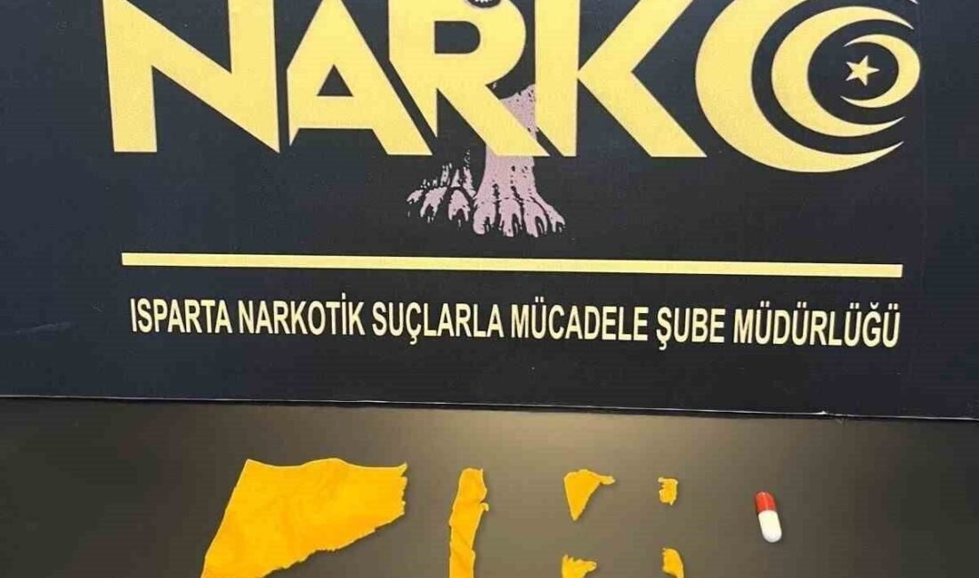 Isparta’da Narkotik Suçlarla Mücadele ekiplerinin düzenlediği iki ayrı operasyonda uyuşturucu