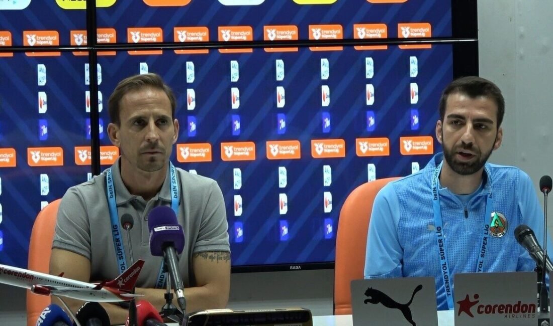 Corendon Alanyaspor Teknik Direktörü Joao Pereira, Göztepe maçının ardından yaptığı