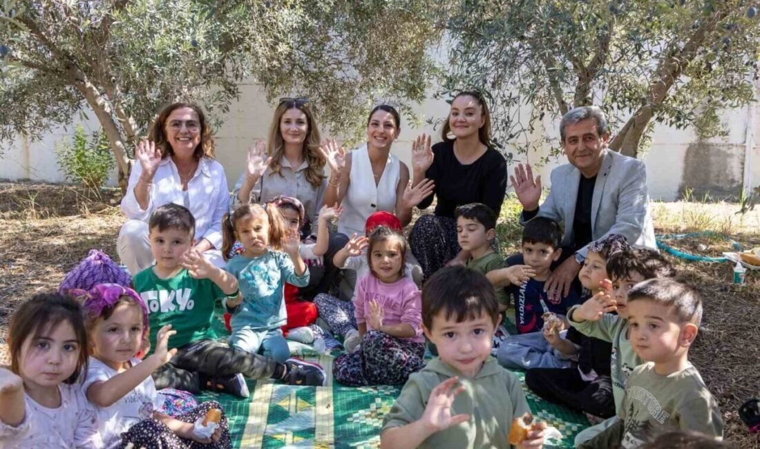 Manavgat Belediyesi Çolaklı Kreş ve Gündüz Bakımevi öğrencileri, düzenlenen “Zeytin