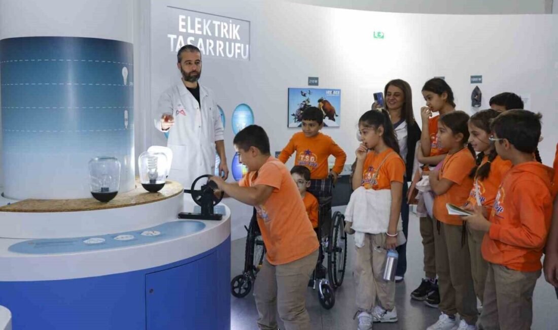 Mersin Büyükşehir Belediyesi tarafından çocukları erken yaşta iklim ve çevre