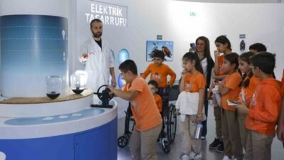 Mersin Büyükşehir Belediyesi tarafından çocukları erken yaşta iklim ve çevre