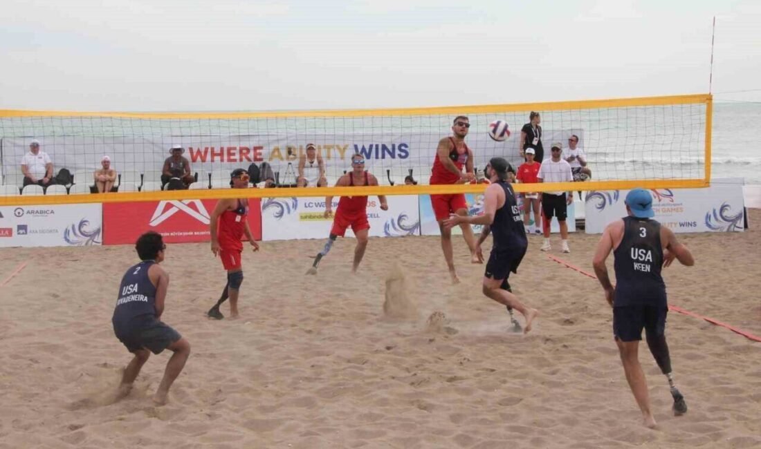 Mersin’in ev sahipliğinde düzenlenen Dünya Bedensel Engelliler Plaj Oyunları’nda ilk