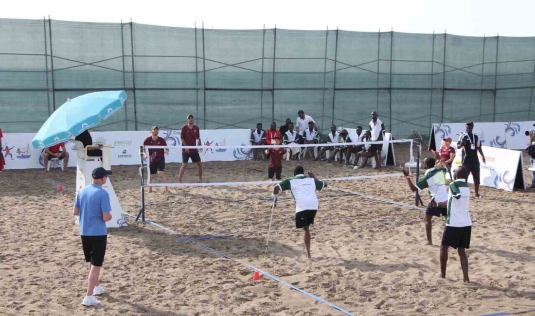 Dünyada ilk kez düzenlenen Dünya Bedensel Engelliler Plaj Oyunları, Mersin’de