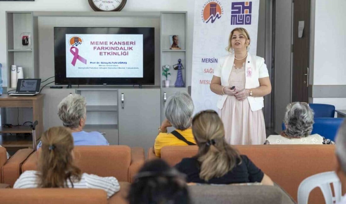 Mersin Büyükşehir Belediyesi, Yenişehir Emekli Evi üyelerine yönelik düzenlediği eğitimle,