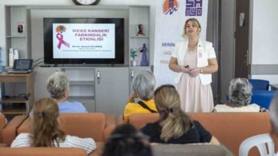 Mersin Büyükşehir Belediyesi, Yenişehir Emekli Evi üyelerine yönelik düzenlediği eğitimle,