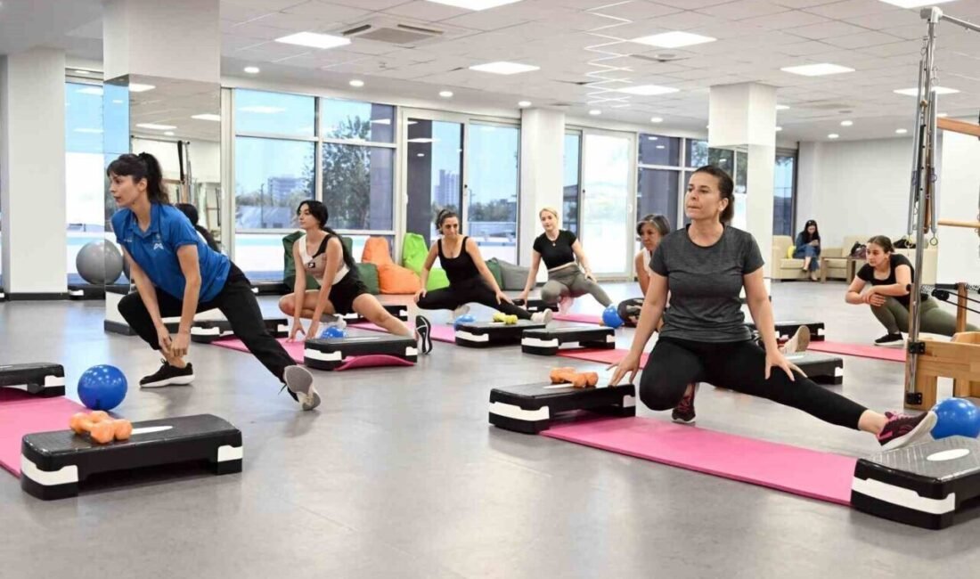 Mersin Büyükşehir Belediyesi, kadınların sağlıklı ve aktif bir yaşam sürmesi