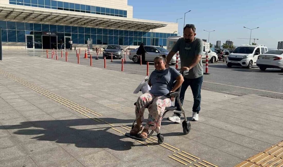 Mersin’de ağızlıksız gezdirilen ‘Rottweiler’ cinsi köpeğin saldırısına uğrayan kızını korumaya