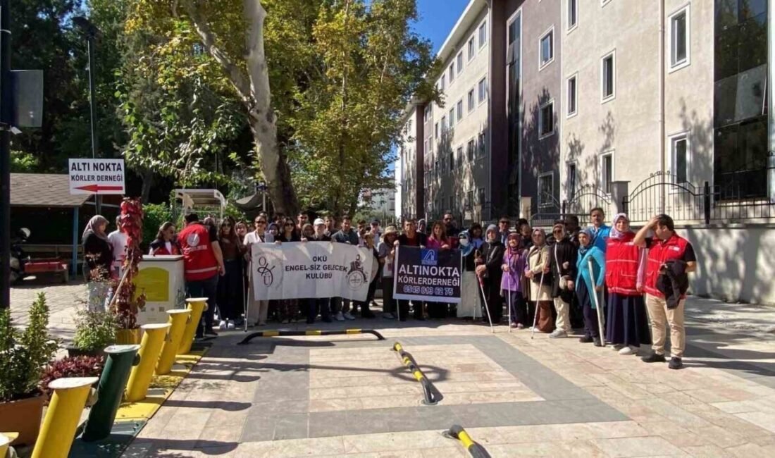 Osmaniye’de ’15 Ekim Dünya Beyaz Baston Görme Engelliler ve Güvenlik