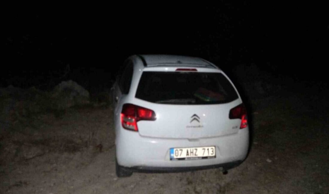 Antalya’nın Manavgat ilçesinde Oymapınar Barajı yolunda sürücüsünün direksiyon hakimiyetini kaybettiği