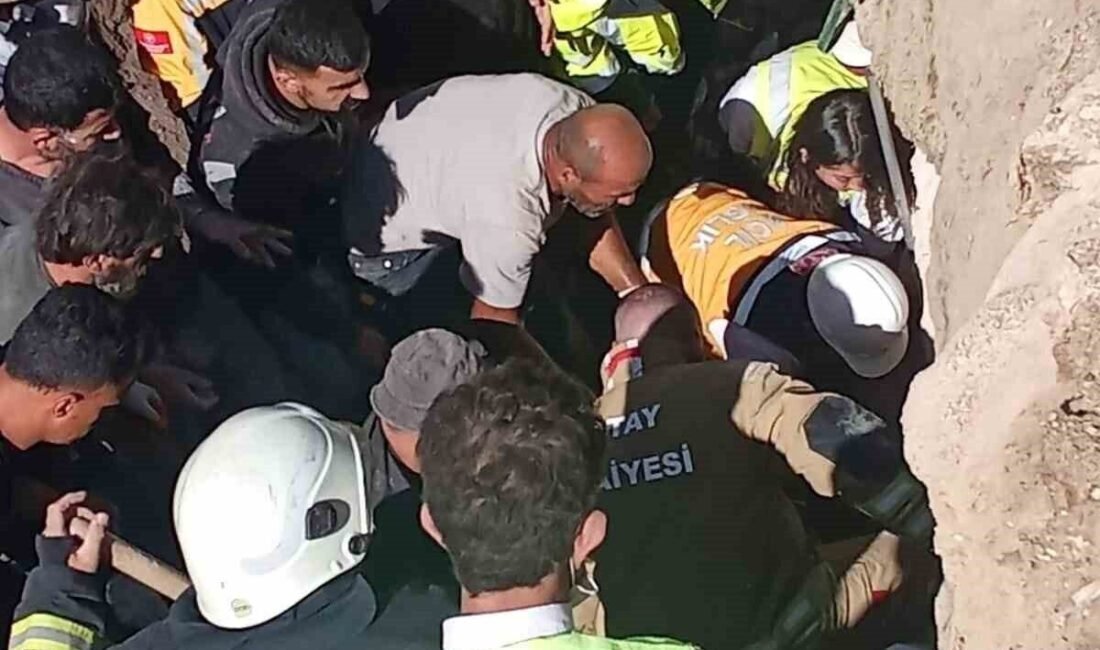 Hatay’da şantiye alanında yaşanan göçükte 1 işçi yaralandı. Belen ilçesi