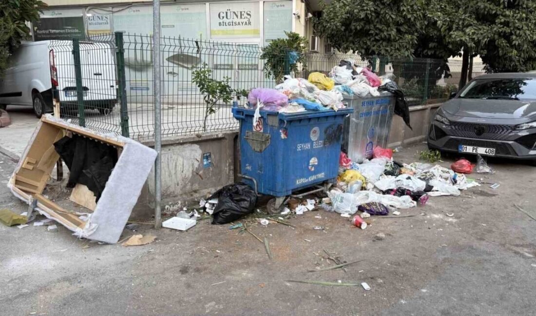 Adana’nın Seyhan ilçesinde belediyenin toplamadığı çöpler, çevreyi rahatsız ediyor. CHP’li