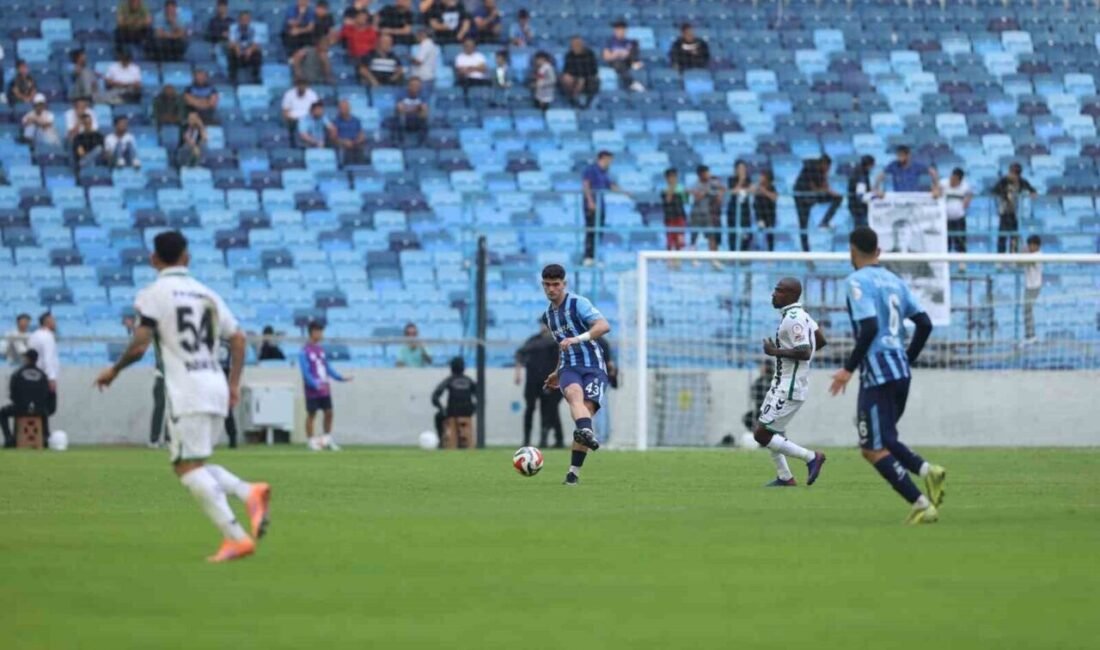 Trendyol 1. Lig’in 10. haftasında Adana Demirspor, sahasında konuk ettiği