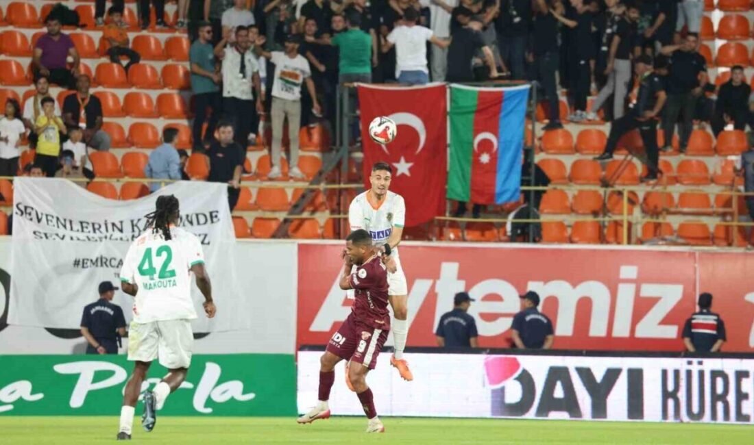 Trendyol Süper Lig’in 9. haftasında Corendon Alanyaspor, sahasında karşılaştığı Göztepe’yi