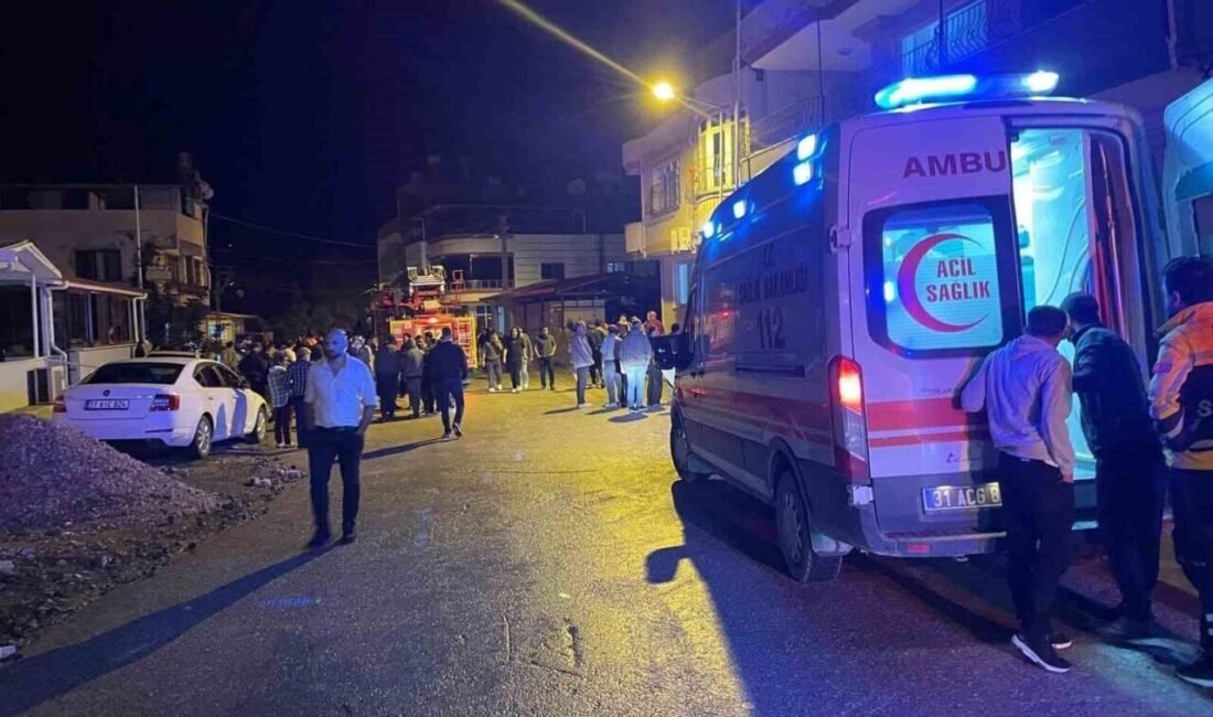 Hatay’da bir fırında çıkan yangında tüpün patlaması sonucu 9 kişi