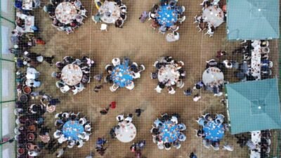 Mersin’in Erdemli ilçesinde Torosların eteğindeki 4 asırlık Karayakup köyünde imece