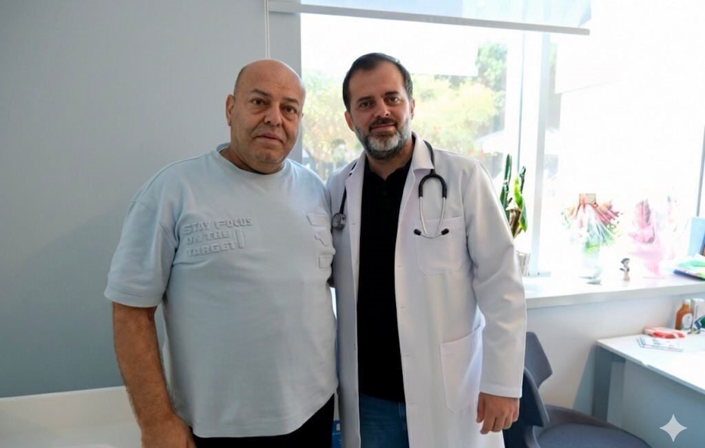 Yurt dışından mide kanseri tedavisi için Mersin’e gelen yabancı uyruklu