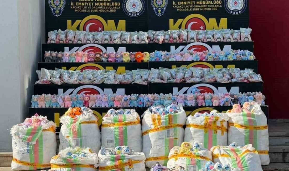 Adana’da KOM ekiplerince piyasa değeri 2 milyon TL olan 2